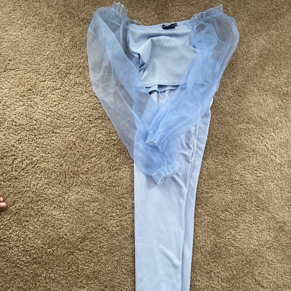 2 piece Baby Blue Set